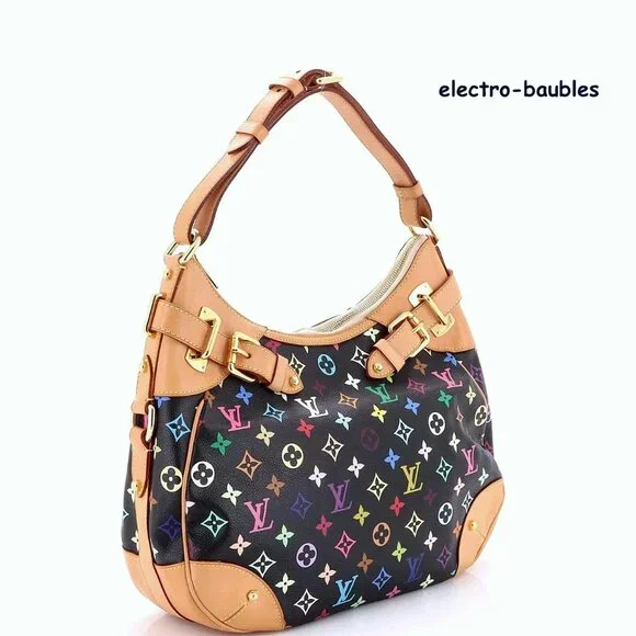 Louis Vuitton Greta Handbag Murakami Multicolor Hobo w/Original Receipt - MINT! - Picture 2 of 16